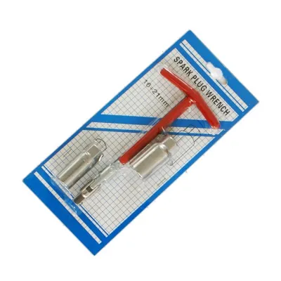 Llave para bujías con mango en T de 3/8''