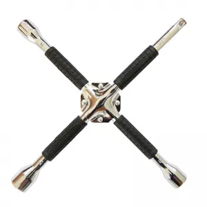 Llave de hierro para neum&aacute;ticos de 4 v&iacute;as